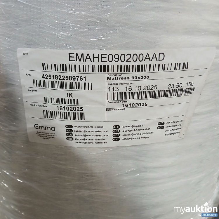 Artikel Nr. 444161: Emma Matratze 90x200cm
