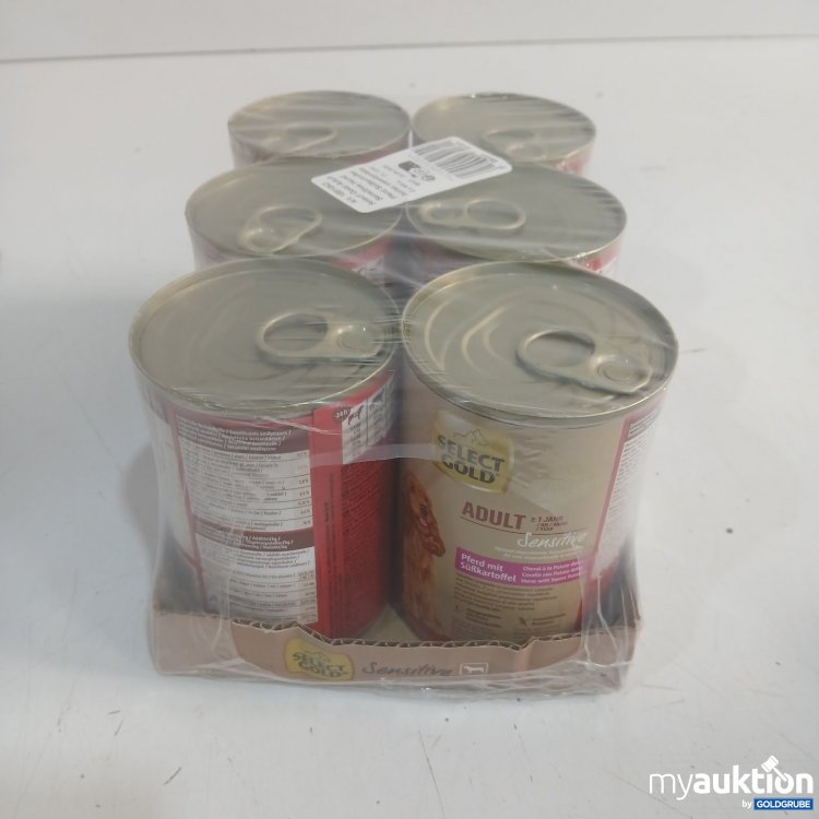 Artikel Nr. 471161: Select Gold Adult Sensitive Pferd mit Süßkartoffel 6x400g