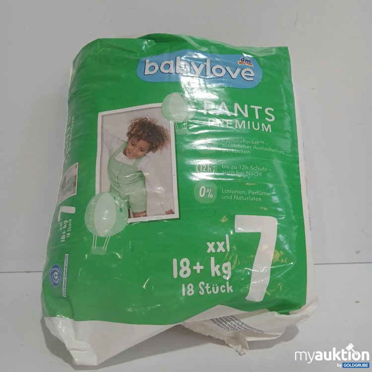 Artikel Nr. 844161 Artikel Nr. 844161: Babylove Pants Premium 7 18+kg 18Stk