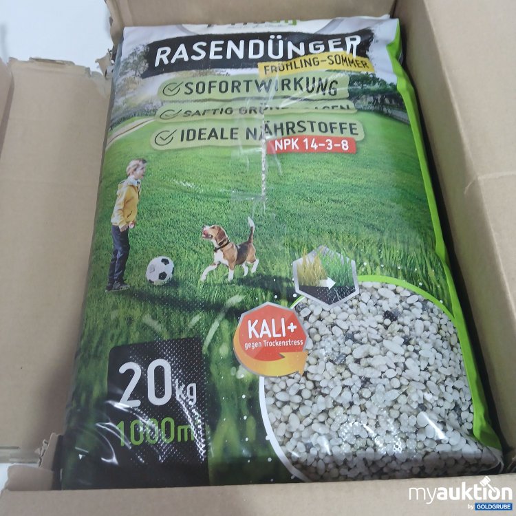 Artikel Nr. 853161: Terrauno Rasendünger Frühling-Sommer 20kg 