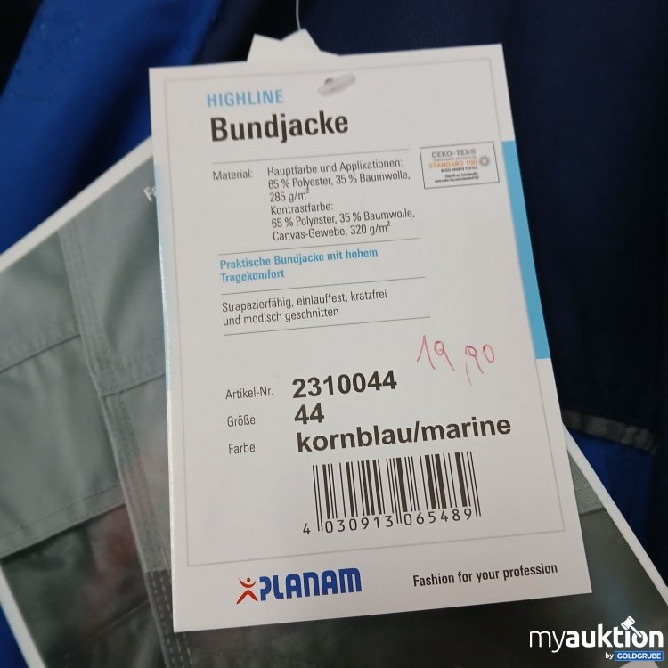 Artikel Nr. 908161: Planam Bundjacke 