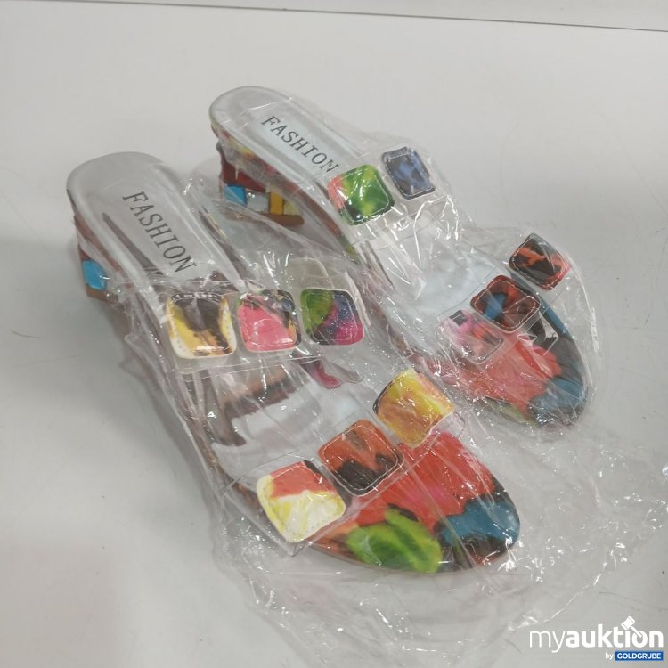 Artikel Nr. 919161: FASHION Sandalen mit bunten Steinen