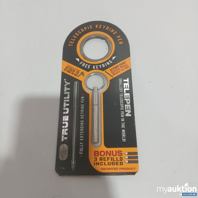 Artikel Nr. 518162 Artikel Nr. 518162: True Utility Telescopic Keyring Pen