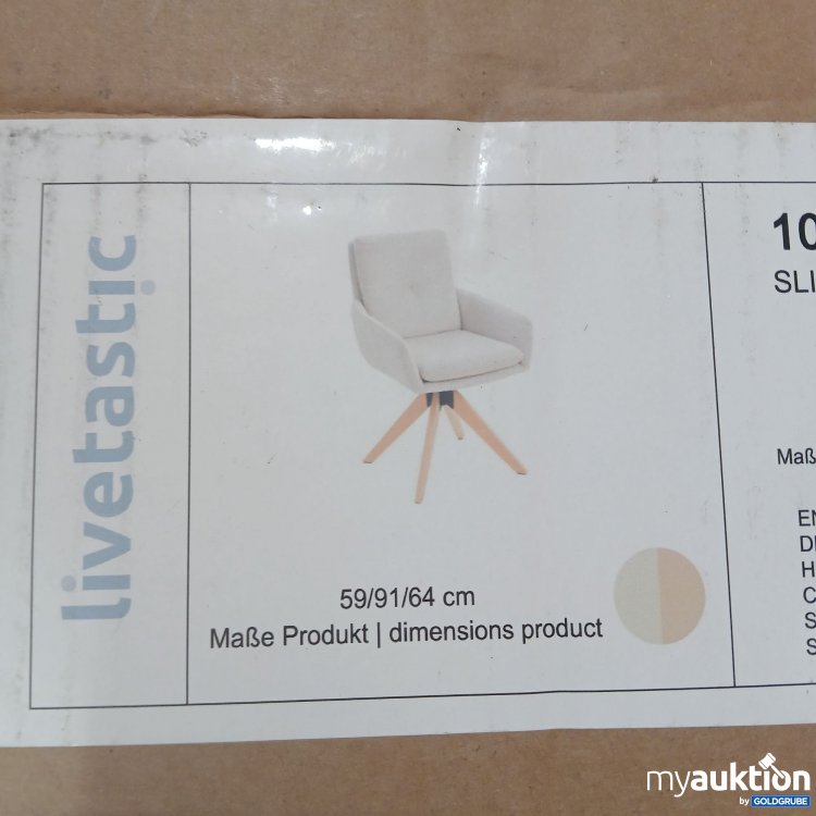 Artikel Nr. 815162 Artikel Nr. 815162: Livetastic Stühle 10780077-02 Slide Creme 2 Stück
