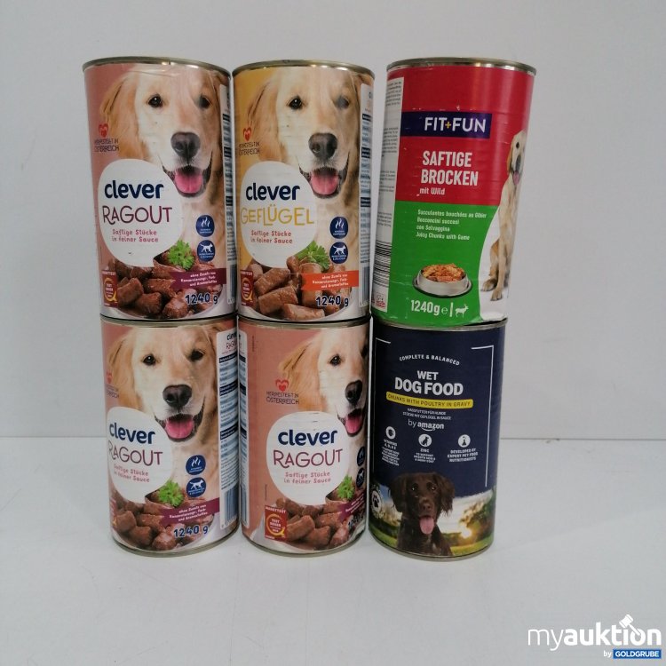 Artikel Nr. 840162 Artikel Nr. 840162: Div. Hundefutter 6x1240g