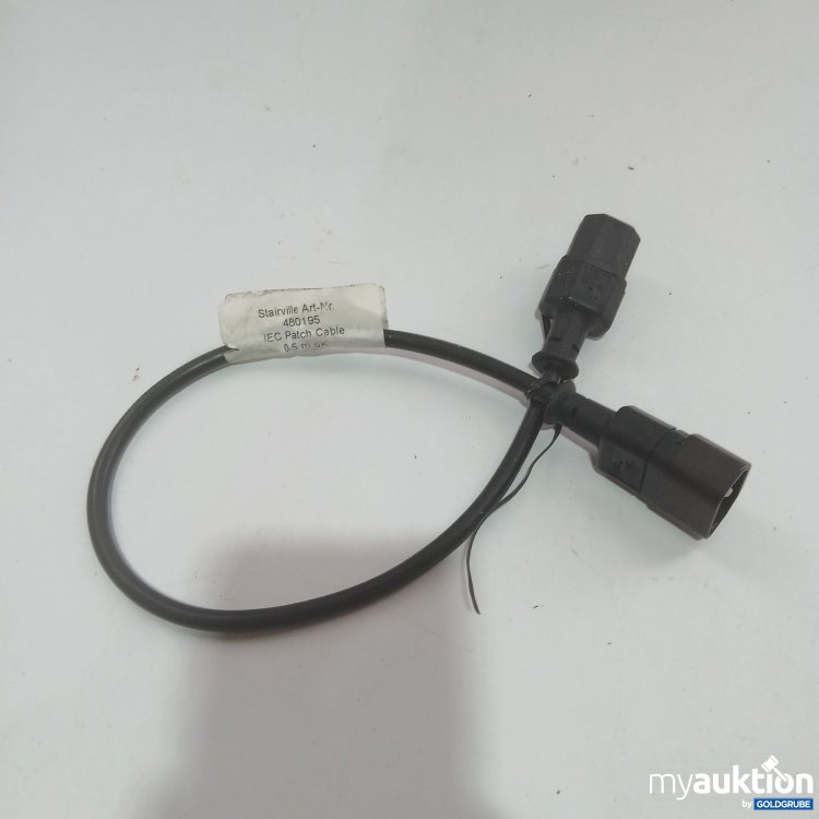 Artikel Nr. 846162 Artikel Nr. 846162: IEC Patch Cable 0,5m 480195