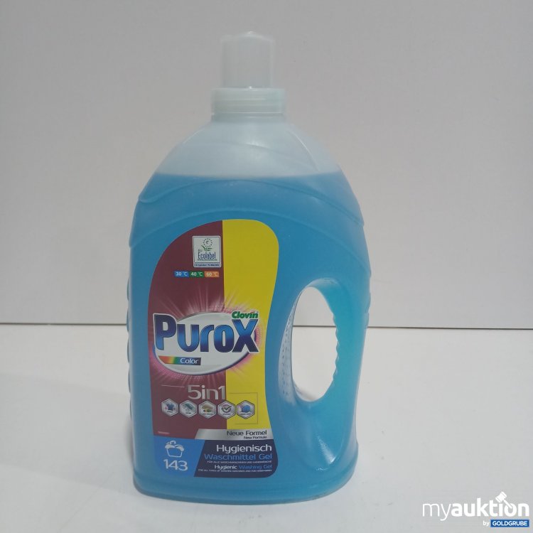 Artikel Nr. 884162 Artikel Nr. 884162: Purox 5in1 Hygienisch Waschmittel Gel 4,3l