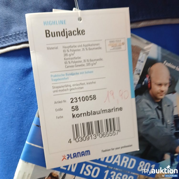 Artikel Nr. 908162: Planam Bundjacke 