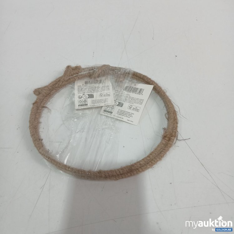 Artikel Nr. 921162 Artikel Nr. 921162: Metalring m. Juteüberzug 2Pack