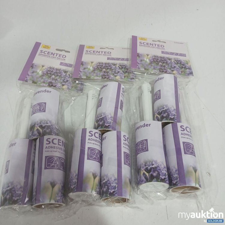 Artikel Nr. 929162: Scented Adhesive Lint Roller Lavender 3er Set 