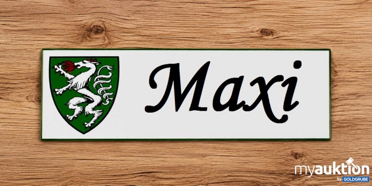 Artikel Nr. 937162: Blechschild 