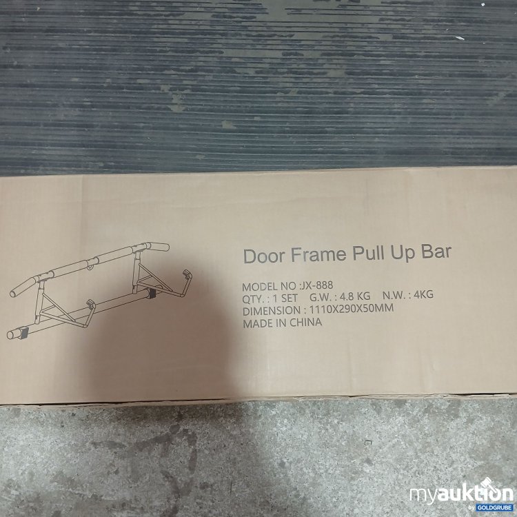 Artikel Nr. 959162: JX Fitness Door Frame Pull Up Bar Model: JX-888 1110x290x50mm