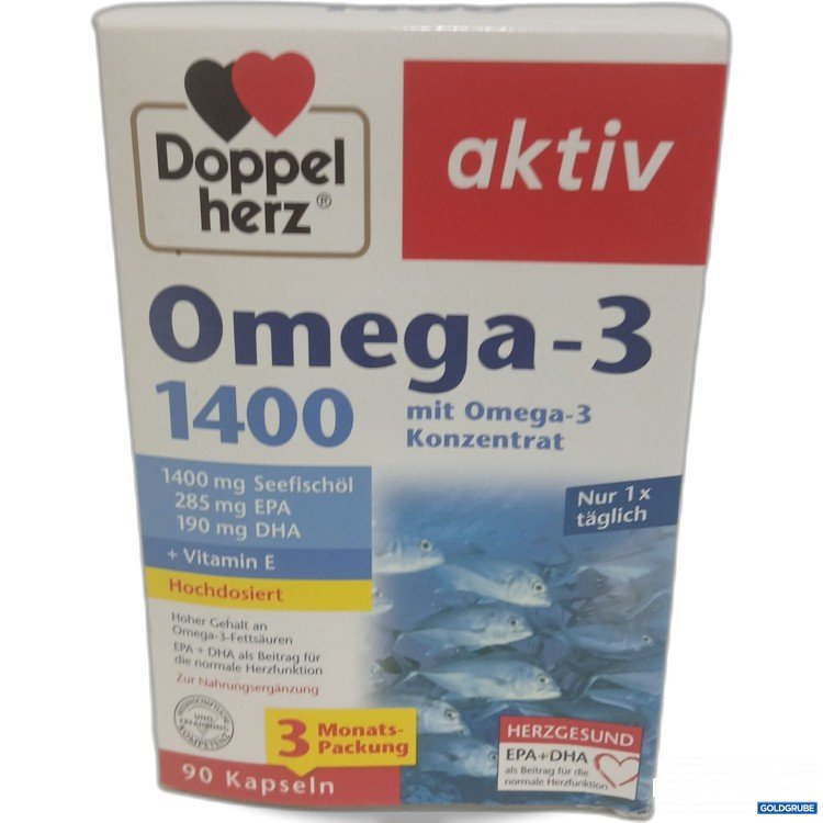 Artikel Nr. 977162: Doppel Herz Omega 3 1400 90 Kapseln