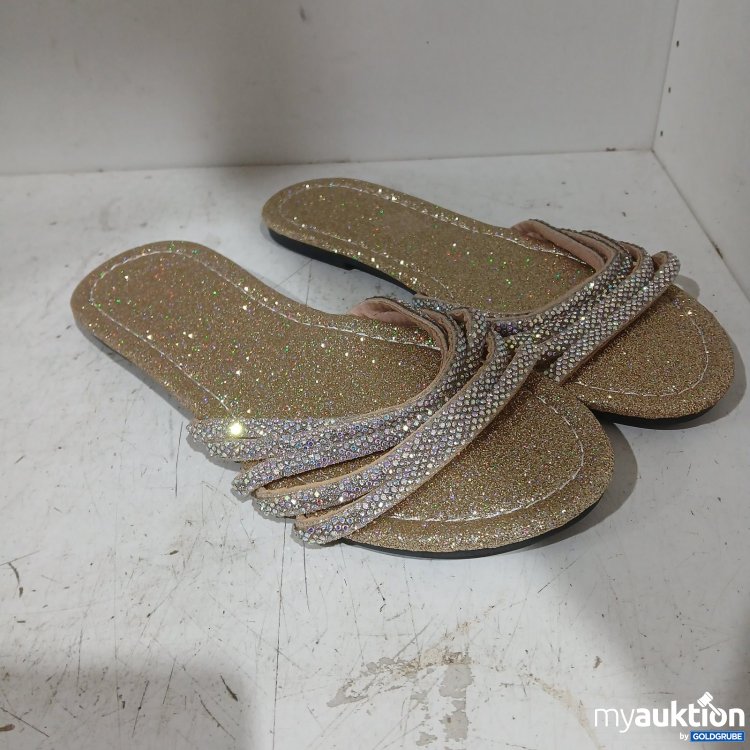 Artikel Nr. 990162 Artikel Nr. 990162: Damen Sandalen Glitzer mit Strass