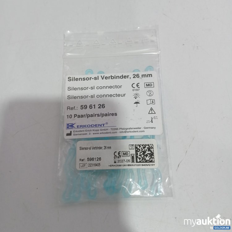 Artikel Nr. 433163: Erkodent Silensor-sl Verbinder, 26mm 10Paar 596126
