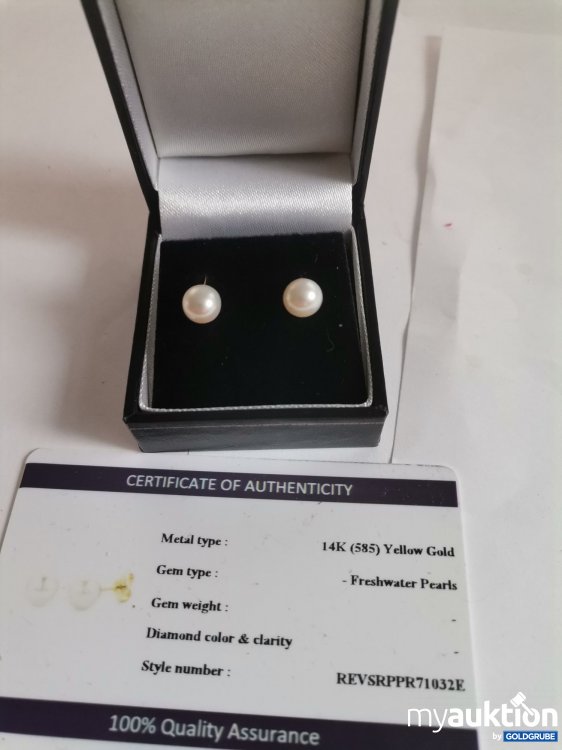 Artikel Nr. 460163 Artikel Nr. 460163: Perlenohrstecker 585