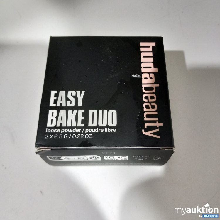 Artikel Nr. 470163: hudabeauty Easy Bake Duo loose powder 2 x 6,5 g