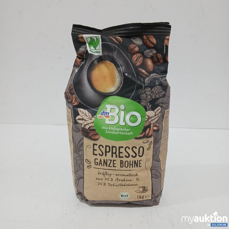 Artikel Nr. 478163 Artikel Nr. 478163: dm Bio Espresso Ganze Bohne 1 kg