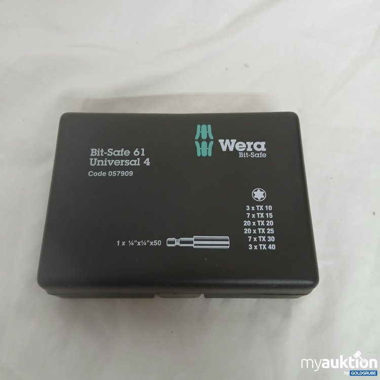 Artikel Nr. 817163 Artikel Nr. 817163: Wera Bit-Safe 61 Universal 4 057909