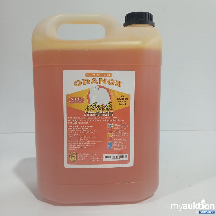 Artikel Nr. 865163: Aroma Huset Slush Konzentrat Orange 5L