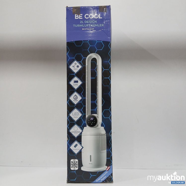 Artikel Nr. 918163 Artikel Nr. 918163: Be Cool 2L Desing Turmluftkühler BC2TAC2401