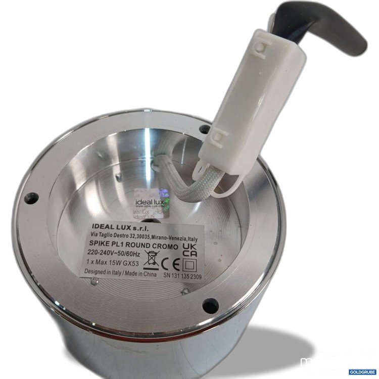 Artikel Nr. 920163: IDEAL LUX Spike PLT Round Cromo UK Deckenleuchte