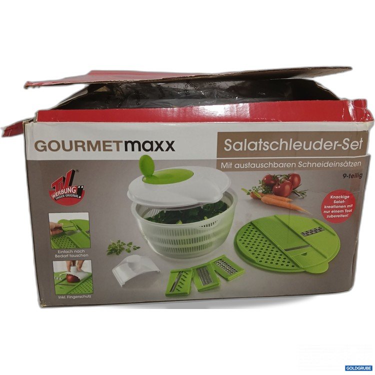 Artikel Nr. 963163: Gourmetmaxx Salatschleuder-Set 9 teilig 