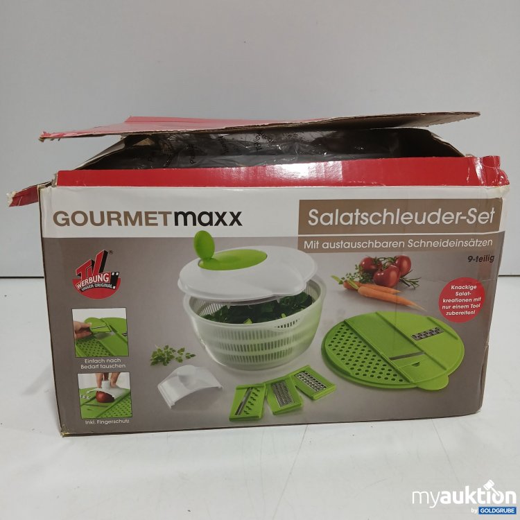 Artikel Nr. 963163: Gourmetmaxx Salatschleuder-Set 9 teilig 