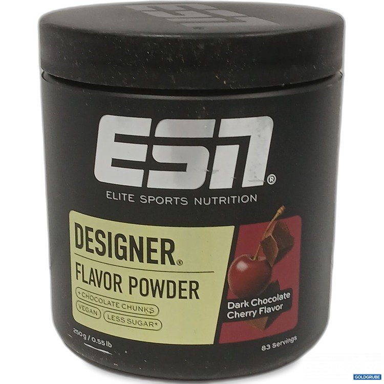 Artikel Nr. 973163: ESN Designer Flavor Powder Dark Chocolate Cherry Flavor 250g