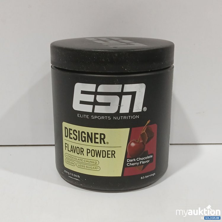 Artikel Nr. 973163: ESN Designer Flavor Powder Dark Chocolate Cherry Flavor 250g