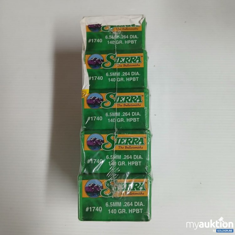 Artikel Nr. 978163 Artikel Nr. 978163: Sierra 6.5mm .264 Dia. 140 gr. HPBT 12x140 gr 5x