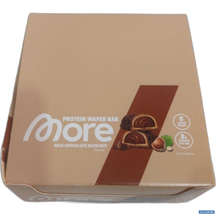 Artikel Nr. 993163 Artikel Nr. 993163: More Protein Wafer Bar milk chocolate Hazelnut 6x30g