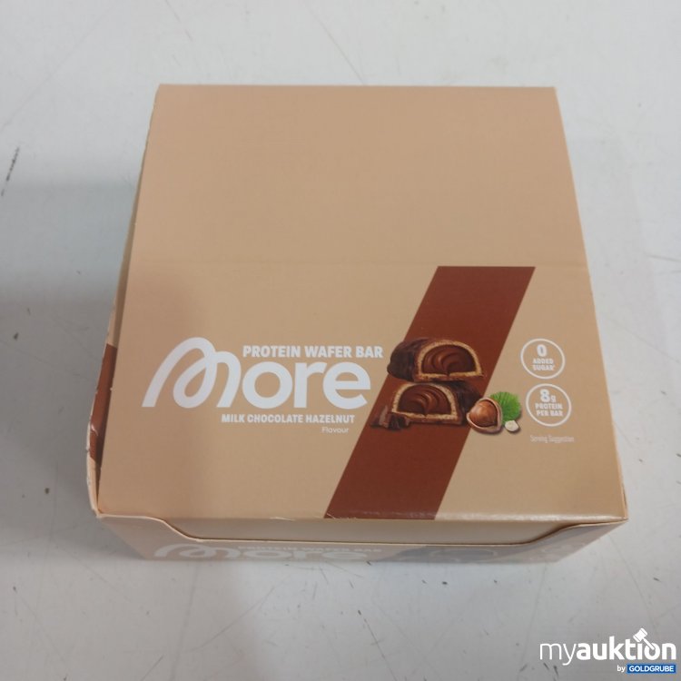 Artikel Nr. 993163 Artikel Nr. 993163: More Protein Wafer Bar milk chocolate Hazelnut 6x30g