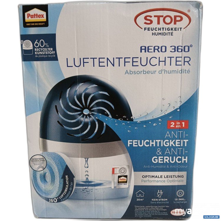 Artikel Nr. 996163: PATTEX Luftentfeuchter Aero 360° 2in1