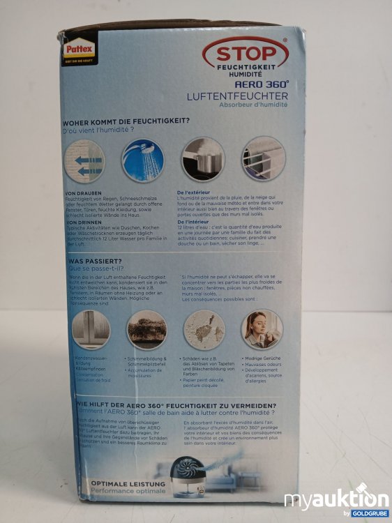 Artikel Nr. 996163: PATTEX Luftentfeuchter Aero 360° 2in1