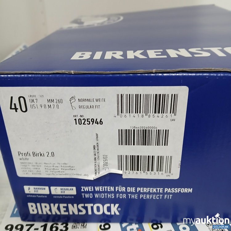 Artikel Nr. 997163: Birkenstock Profi Birki 2.0 Weiß Größe 40