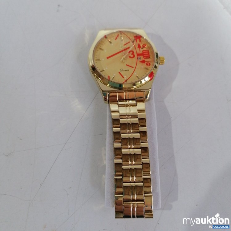 Artikel Nr. 440164: Horas Herrenuhr goldfarben 