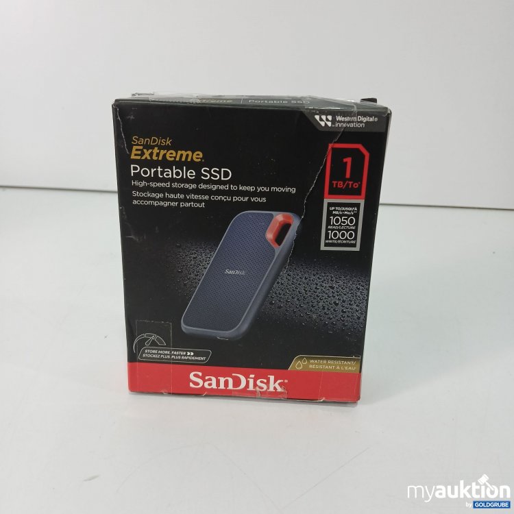 Artikel Nr. 805164 Artikel Nr. 805164: SanDisk Extreme Portable SSD 1TB