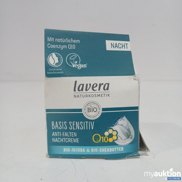 Artikel Nr. 886164: Lavera Naturkosmetik Basis Sensitiv Anti-Falten Nachtcreme Bio-Jojoba und Bio-Sheabutter 50ml