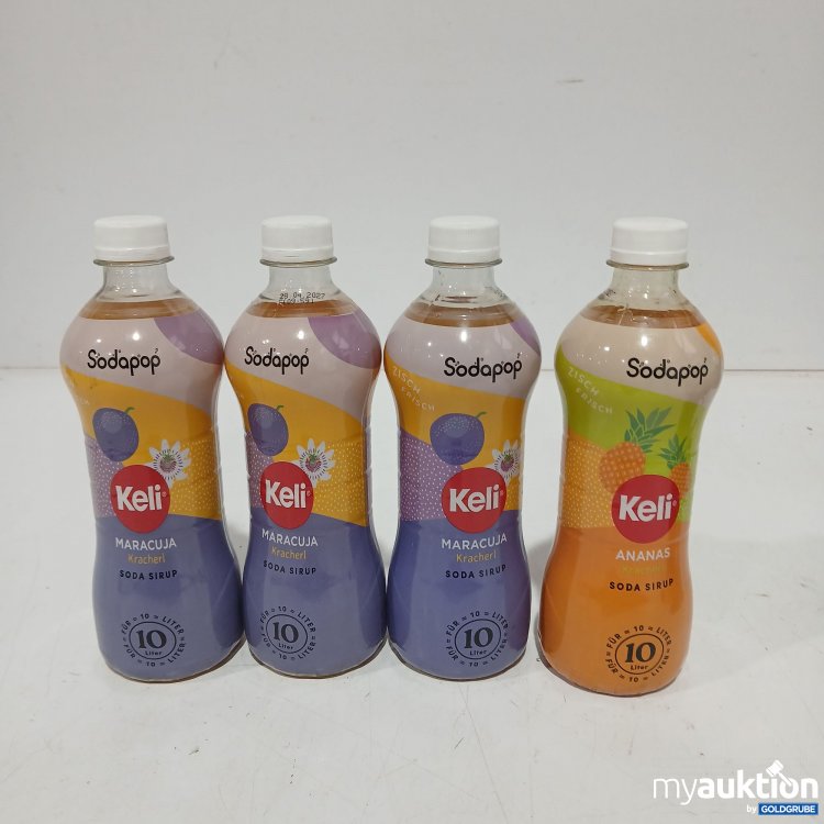 Artikel Nr. 890164: Keli Sodapop  diverse Sorten 4x500ml