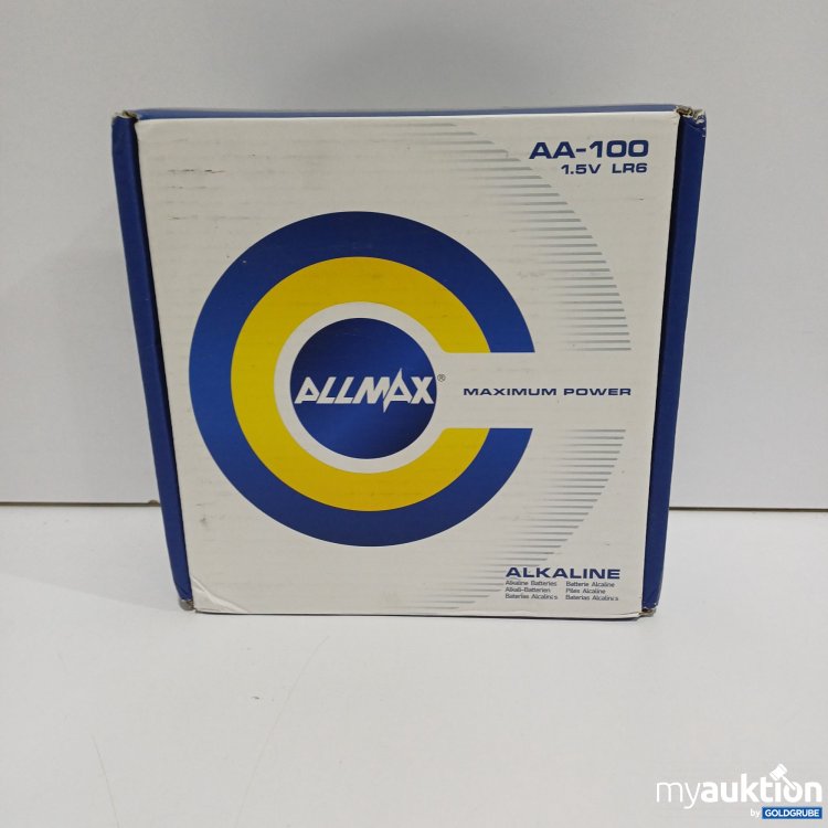Artikel Nr. 897164 Artikel Nr. 897164: Allmax Batterien AA-100, 1.5V LR6