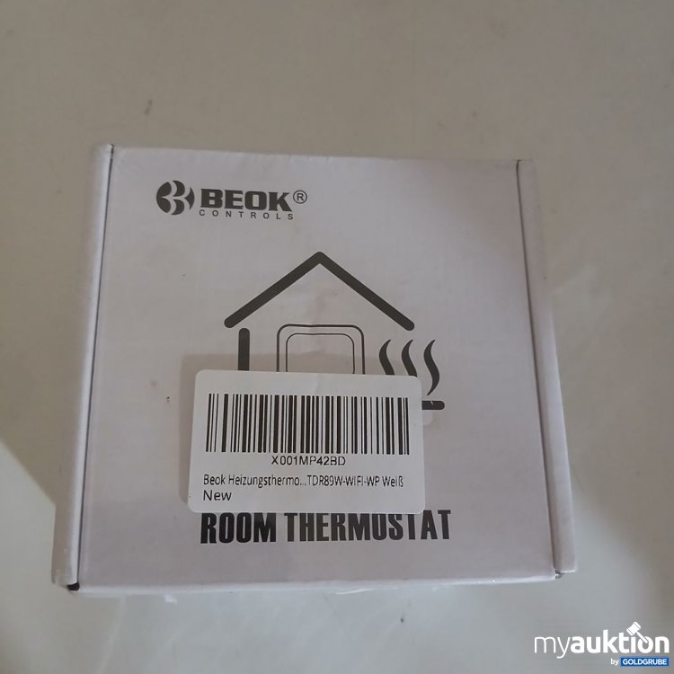 Artikel Nr. 922164: BEOK Heizungsthermostat TDR89W-WIFI-WP Weiß