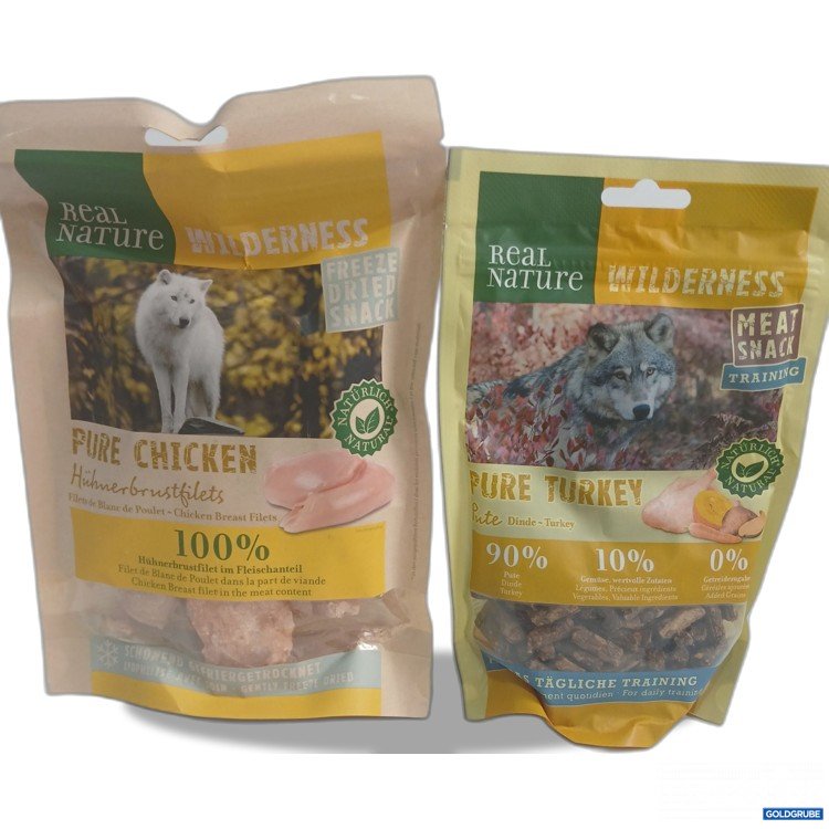 Artikel Nr. 982164: Wilderness Snack Pure Chicken 100g + Wilderness Snack Pure Turkey 150g