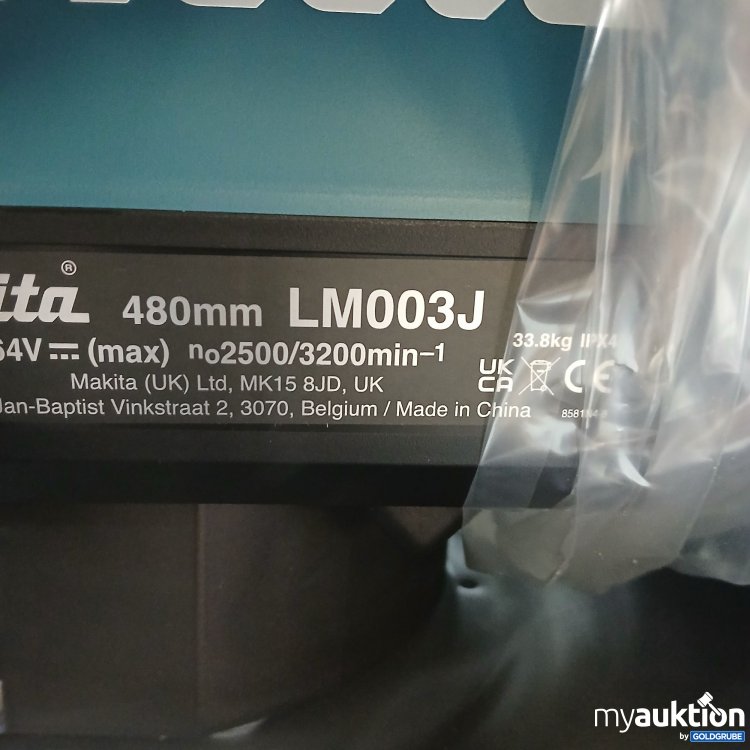 Artikel Nr. 399165 Artikel Nr. 399165: Makita Akku Rasenmäher 480mm LM003JZ