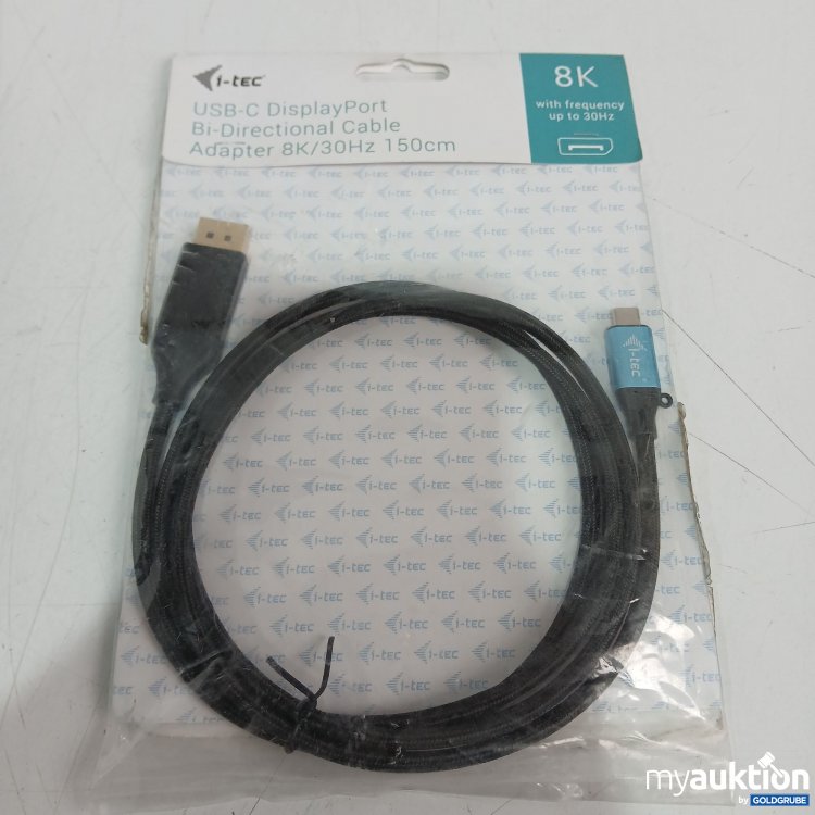Artikel Nr. 444165: I-tech USB C Display Port 150cm 8K
