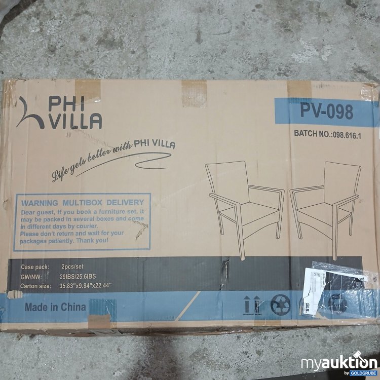 Artikel Nr. 445165 Artikel Nr. 445165: PHI VILLA Stuhl 2er Set