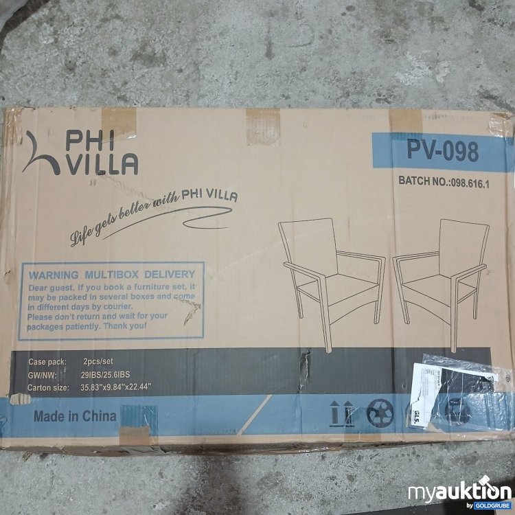 Artikel Nr. 445165 Artikel Nr. 445165: PHI VILLA Stuhl 2er Set