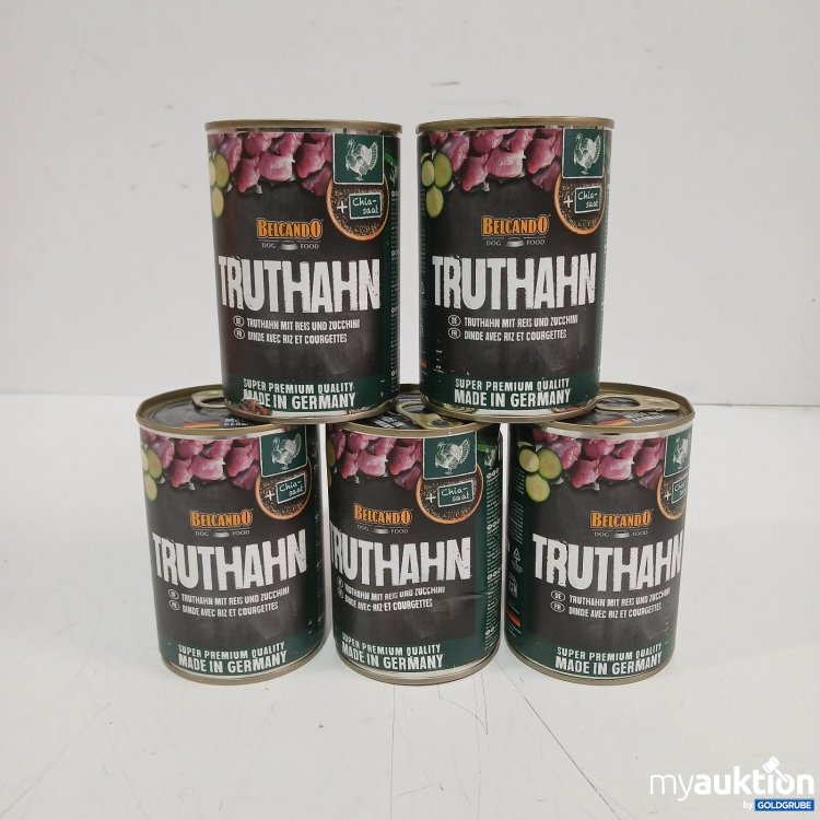 Artikel Nr. 467165: Belcando Truthahn mit Reis und Zucchini Hundefutter 5x400g