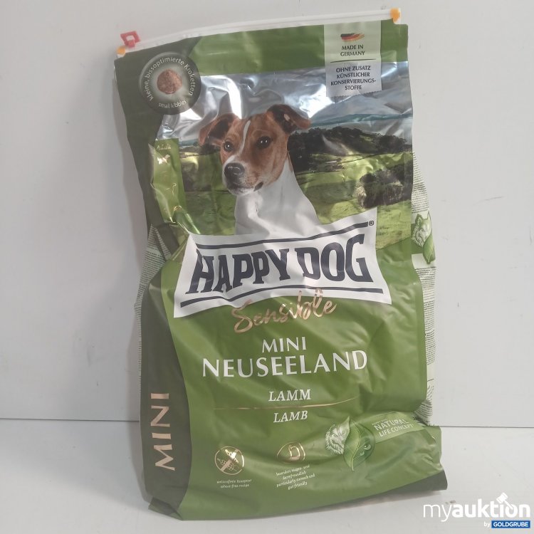 Artikel Nr. 471165: Happy Dog Sensible Mini Neuseeland Lamm Hundefutter 4kg