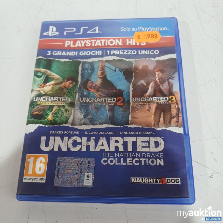 Artikel Nr. 472165 Artikel Nr. 472165: PlayStation 4 Uncharted The Nathan Drake Collection